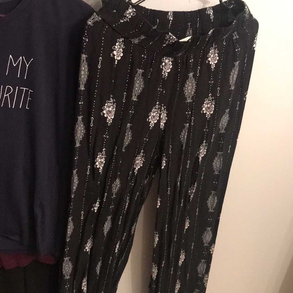 Flow-y printed pants!